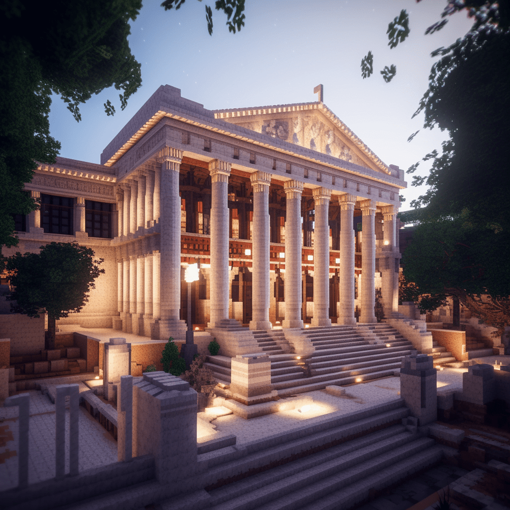 Architectural Wonders: Minecraft creation